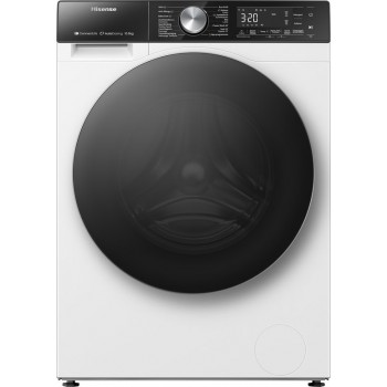 Hisense 5S Serie WF5S1045BW - Wasmachine met Energielabel A - 10,5kg - Auto dosing - 72dB - Steam Wash -1400 toeren - Power Wash 49' - Connectlife