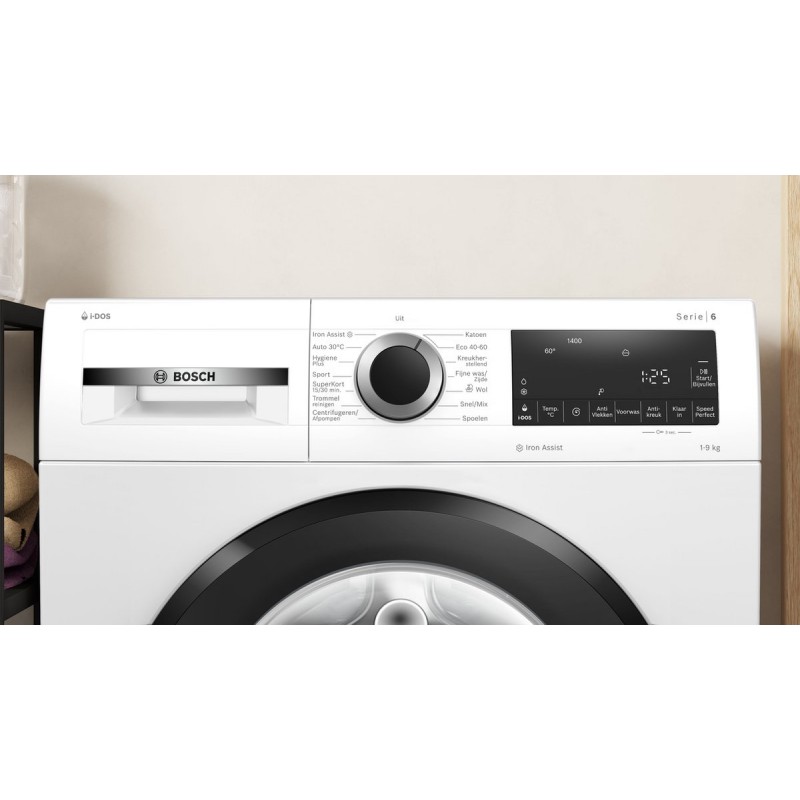 Bosch WGG244FONL - Serie 6 - Wasmachine met stoom - 9 kg - 1400 rpm - Automatisch doseren