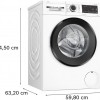 Bosch WGG244FONL - Serie 6 - Wasmachine met stoom - 9 kg - 1400 rpm - Automatisch doseren