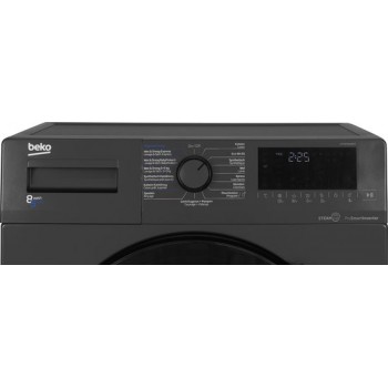 Beko HTV8716XMST - Was-droogcombinatie - Grijs