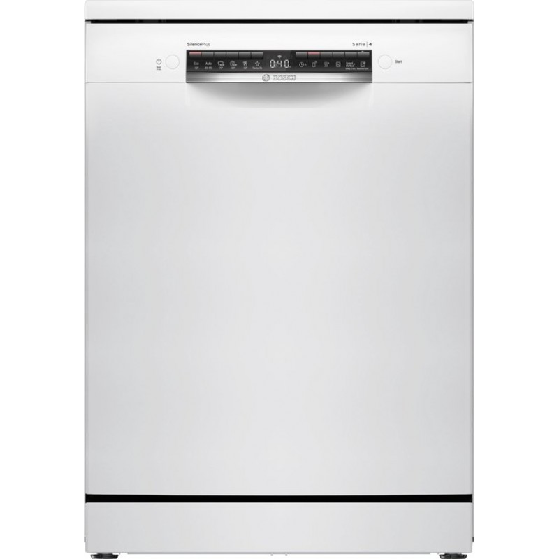 Bosch SMS4ECW28E - Serie 4 - Vrijstaande vaatwasser - 60 cm - Wit - Energielabel A - Home Connect