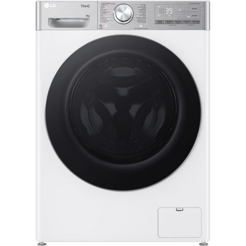 LG F4WR9009S2W - SUPER ZUINIG- 9 kg Wasmachine met TurboWash39 - Slimme AI DD™ motor - Hygiënisch wassen met stoom - ThinQ
