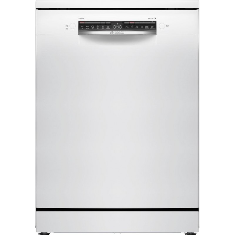 Bosch SMS4ETW02E - Serie 4 - Vrijstaande Vaatwasser - 60 cm - Wit - Home Connect