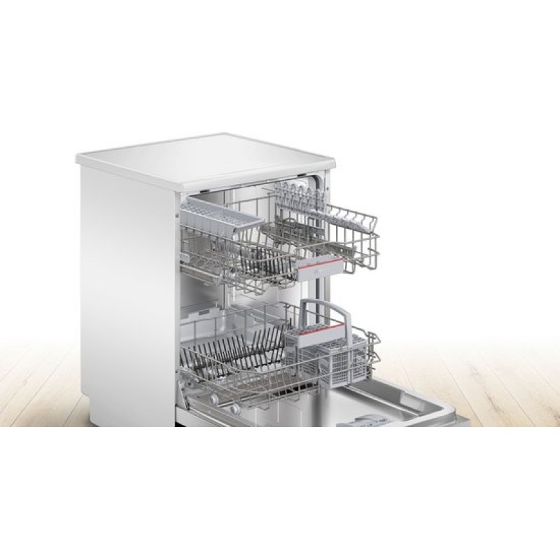Bosch SMS4ETW02E - Serie 4 - Vrijstaande Vaatwasser - 60 cm - Wit - Home Connect