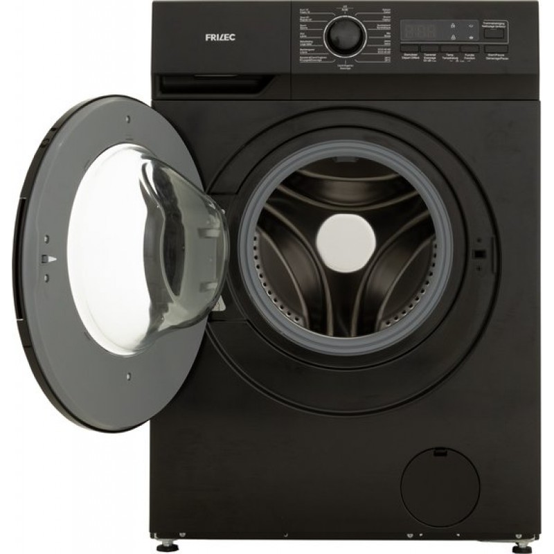 Frilec KOBLENZ8214WA-030B - Wasmachine - A label- 8 Kilo - Stoomprogramma - 1400 toeren - Zwart