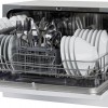 Tomado TDW5501W - Mini vaatwasser - Kleine vaatwasser - Vrijstaand - 6 couverts - 5 programma's - Energieklasse D - Wit