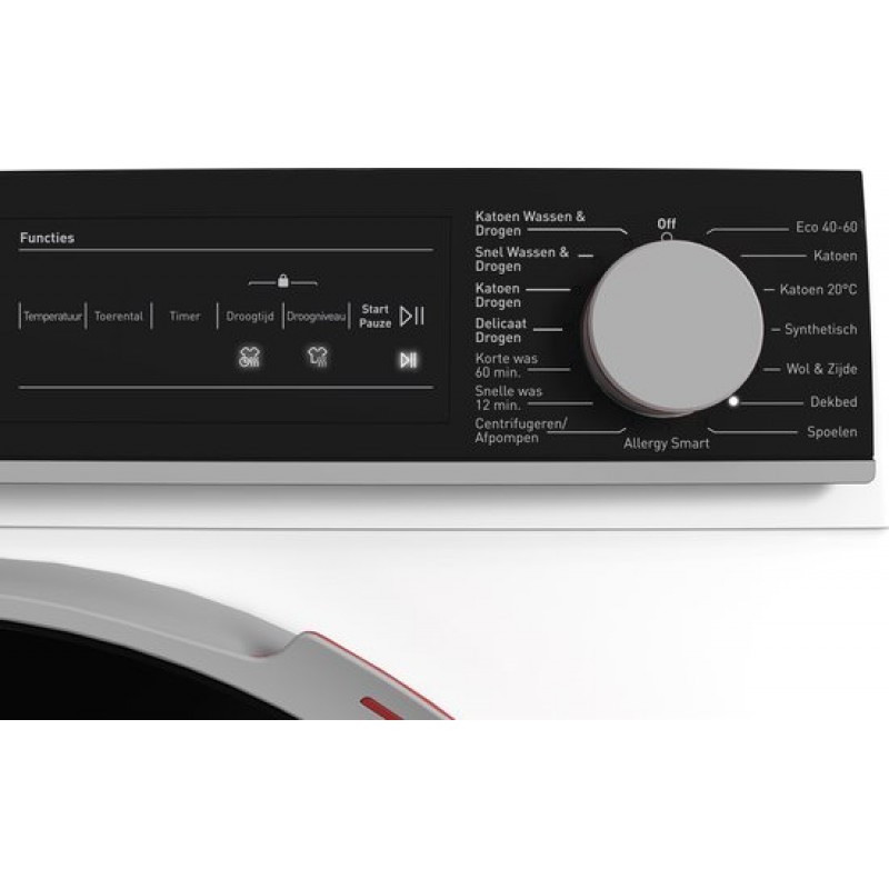 Sharp-ESNDH014CWBBX - Was-Droogcombinatie - 10kg wassen - 6kg drogen - energielabel B-E - Wit