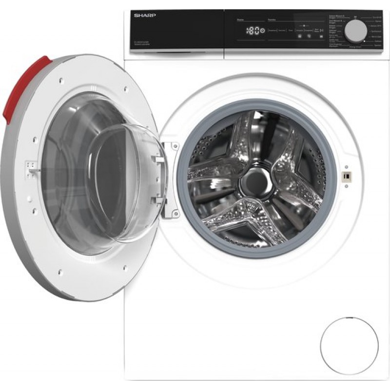 Sharp-ESNDH014CWBBX - Was-Droogcombinatie - 10kg wassen - 6kg drogen - energielabel B-E - Wit