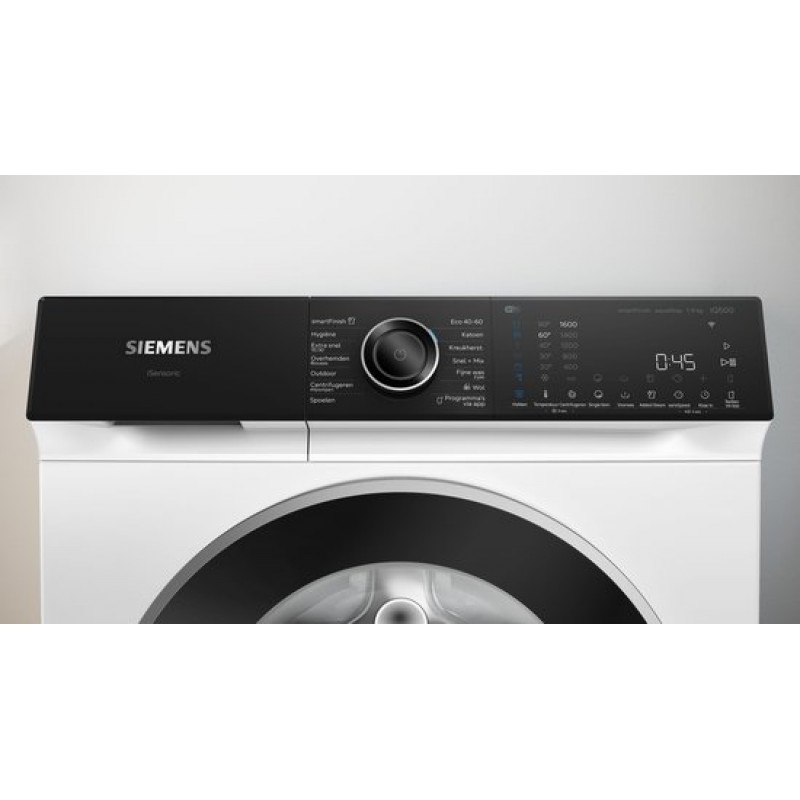 Siemens WG46H207NL - iQ500 - Wasmachine met stoom - 9 kg - 1600 rpm - Home Connect