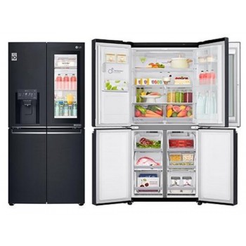 LG GMX844MCKV Amerikaanse Koelkast met InstaViewDoor-in-Door- Smal design - 508L inhoud - DoorCooling - Total No Frost - Inverter Linear Compressor