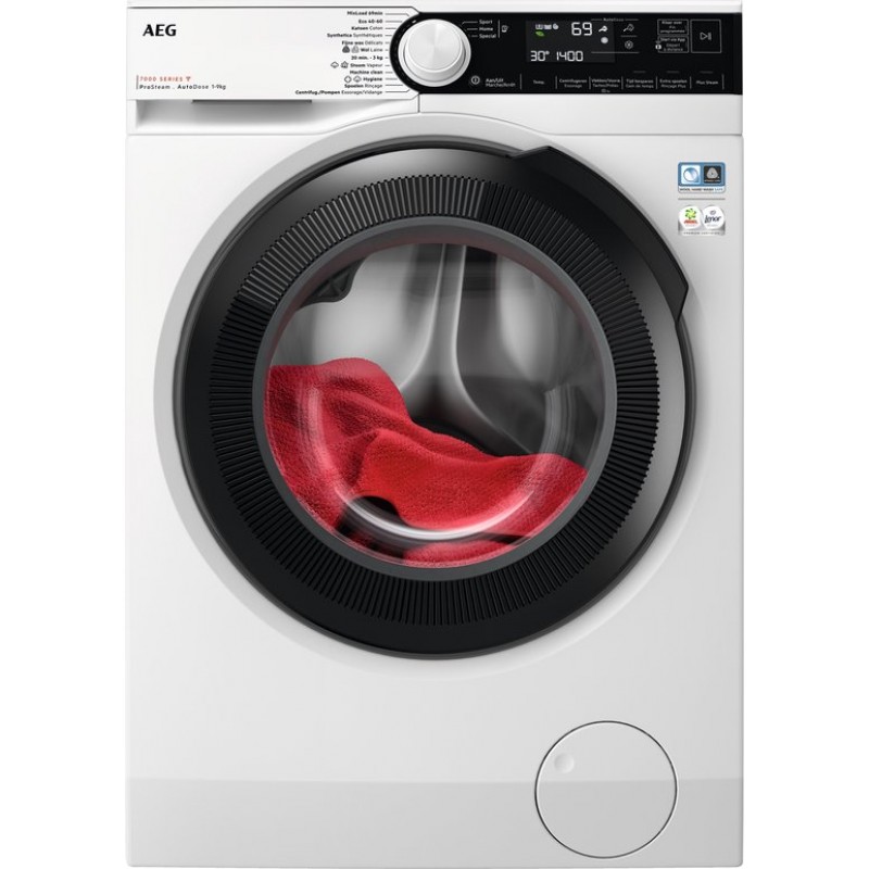 AEG LR75Q944 7000 serie ProSteam® - Wasmachine - Autodose - Energielabel A - 9 kg - NL-FR