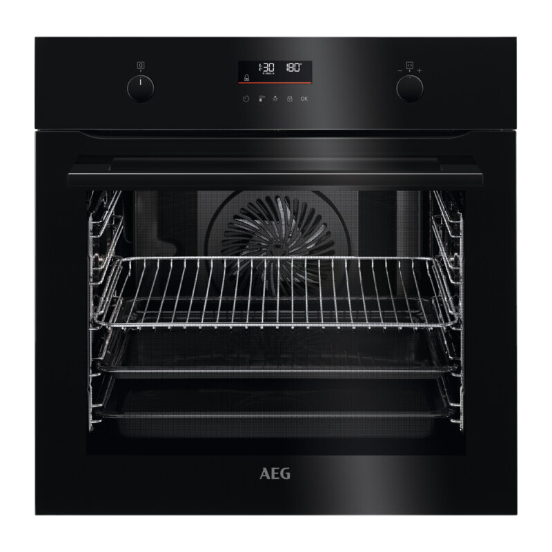 AEG BPK435090B 6000 SurroundCook - Inbouw oven - Pyrolytische zelfreiniging - Zwart