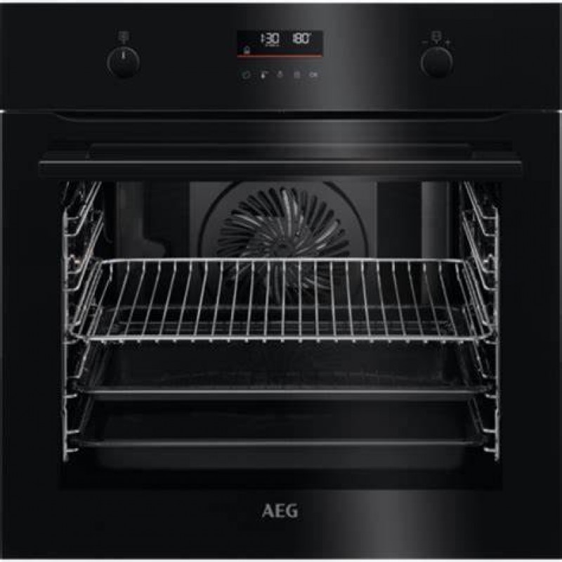 AEG EB40B 6000 SurroundCook® - Inbouw oven - Pyrolytische zelfreiniging - Zwart