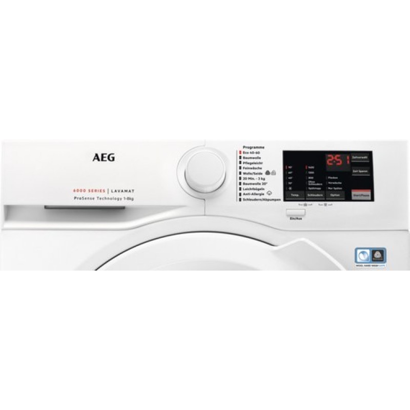 AEG L6FBA51480 6000 serie ProSense® - Wasmachine - 8 kg - 1400 rpm