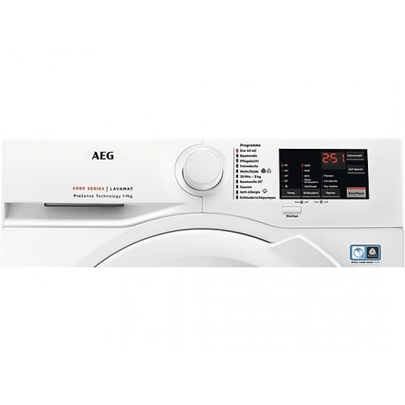 Aeg L6fbf56490 Wasmachine 9kg 1400t