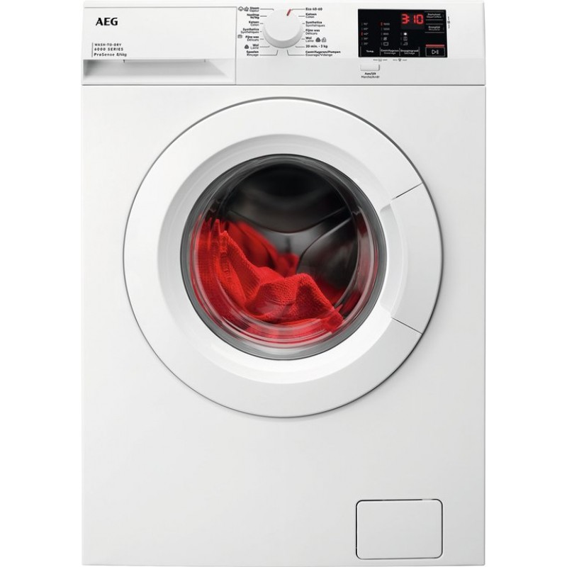 AEG LWF62R842 6000 OneGo - Was-droogcombinatie - Condensatie - 8 kg