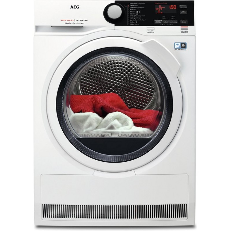 AEG T8DBE84W - Warmtepompdroger - NL-FR