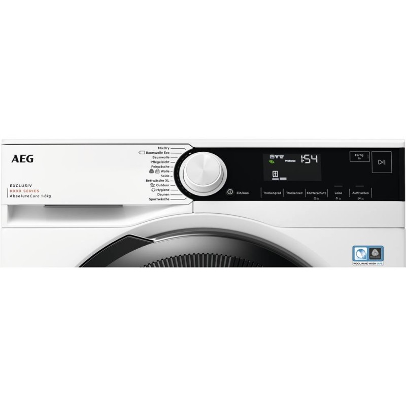 AEG Warmtepompdroger TR8T70689 Serie 8000