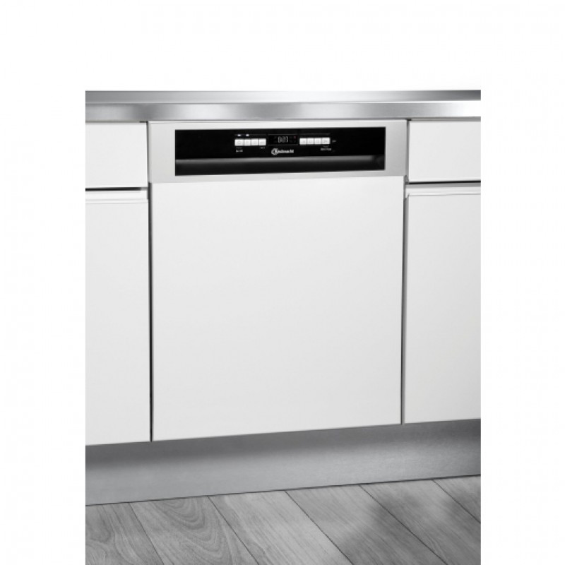 BAUKNECHT HALF GEÏNTEGREERDE VAATWASSER OBBC ECOSILENT 7540 14 COUVERTS C