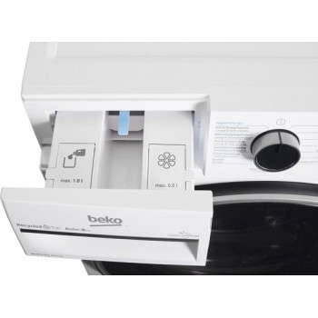 Beko B3DT58447W - Was-droogcombinatie - 5-8 kg