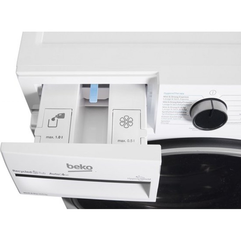 Beko B3DT58447W - Was-droogcombinatie - 5-8 kg