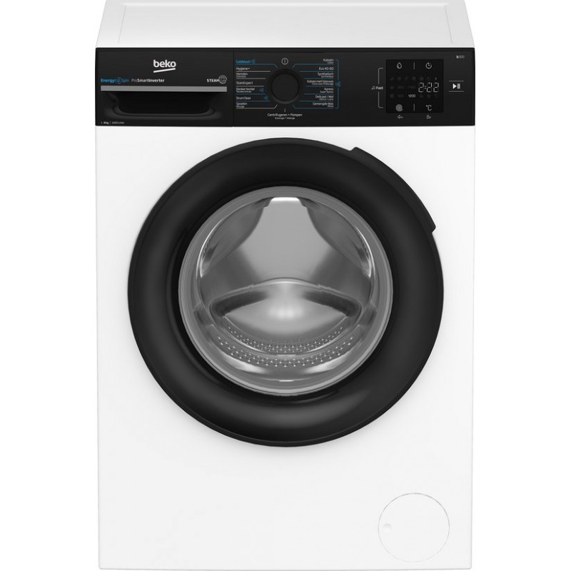 Beko BM3WFT3841B1 - EnergySpin - Wasmachine - 8 kg