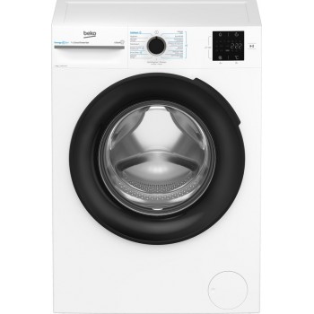 Beko BM3WFT3841W - EnergySpin - 8 kg wasmachine