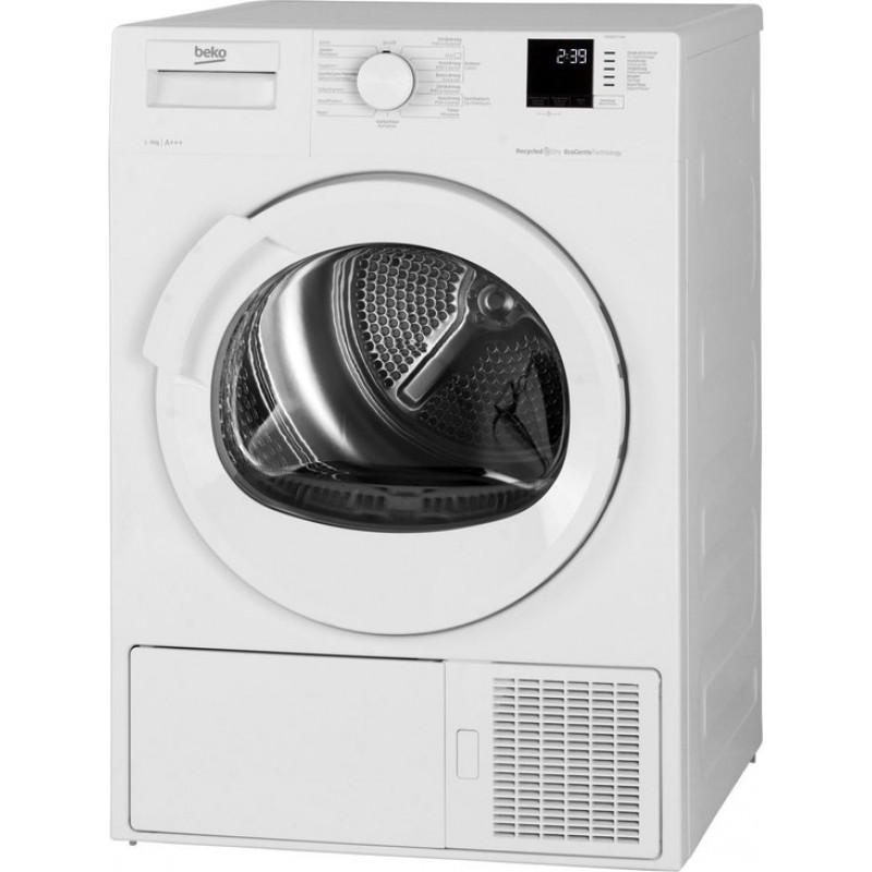 Beko DH9552TXW - AquaWave- RecycledTub - Warmtepompdroger - NL-FR