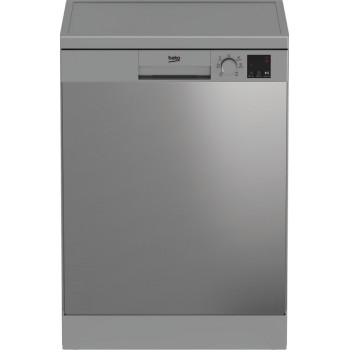 Beko DVN06430X - Vrijstaande Vaatwasser - 14 couverts - SelFit - Schuivende bestekbak