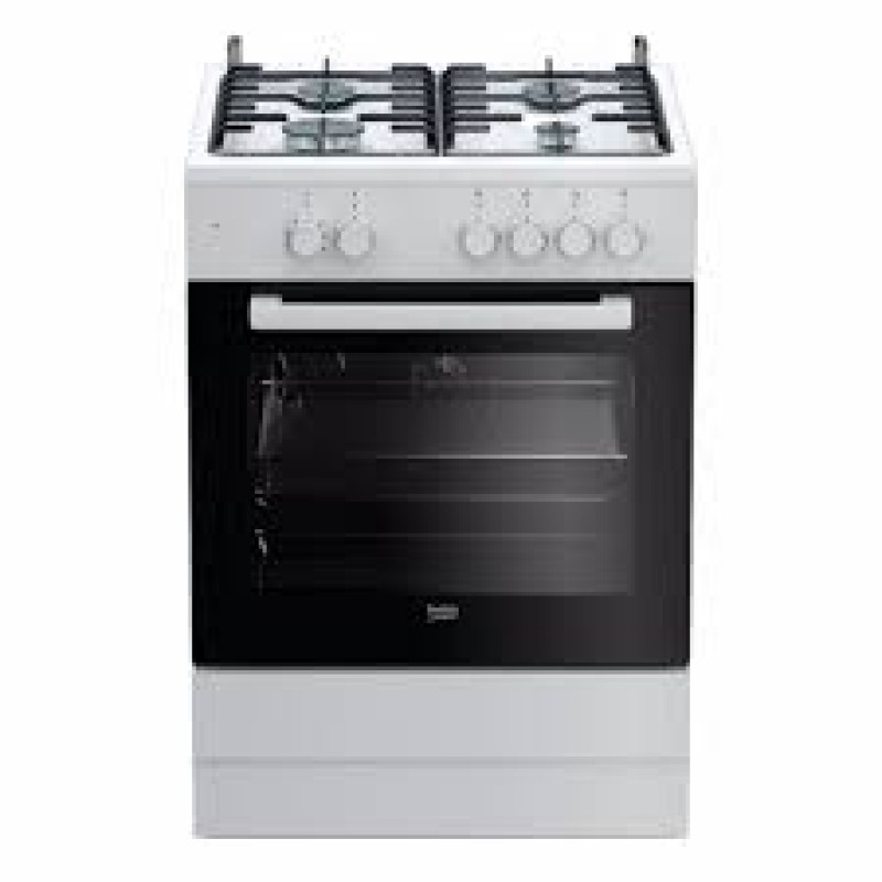 Beko FSM62010DWNL - Gasfornuis - Wit