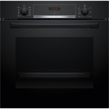 Bosch HBA534BB3 - Serie 4 - Inbouwoven - 71 l - Eenvoudig te reinigen: hydrolyse + Eco Clean Direct - Zwart