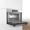 Bosch CMA585GS1 - Serie 6 - Inbouwmagnetron met heteluchtfunctie - 60-45 cm - 44 l - RVS - Eenvoudig te reinigen met hydrolyse