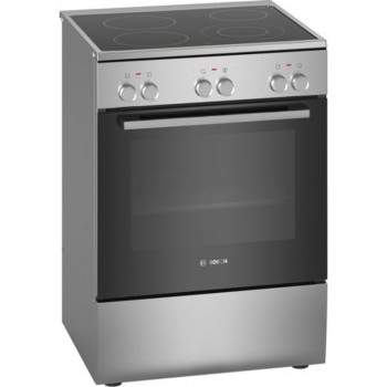 Bosch HKA090150 - Serie 4 - Vrijstaand fornuis - Keramisch - RVS - 3D Hetelucht - Energielabel A