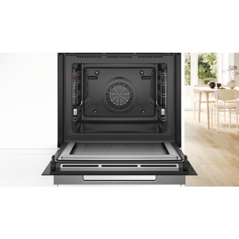 Bosch HMG776NB1 inbouw oven magnetron | Airfry | Pyrolyse | 60 cm | Zwart