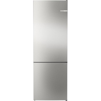 Bosch - KGN492IAF - Serie 4 - Koel-vriescombinatie - 203 x 70 cm - Extra breed - RVS - Total No Frost - Energielabel A - VitaFresh XXL