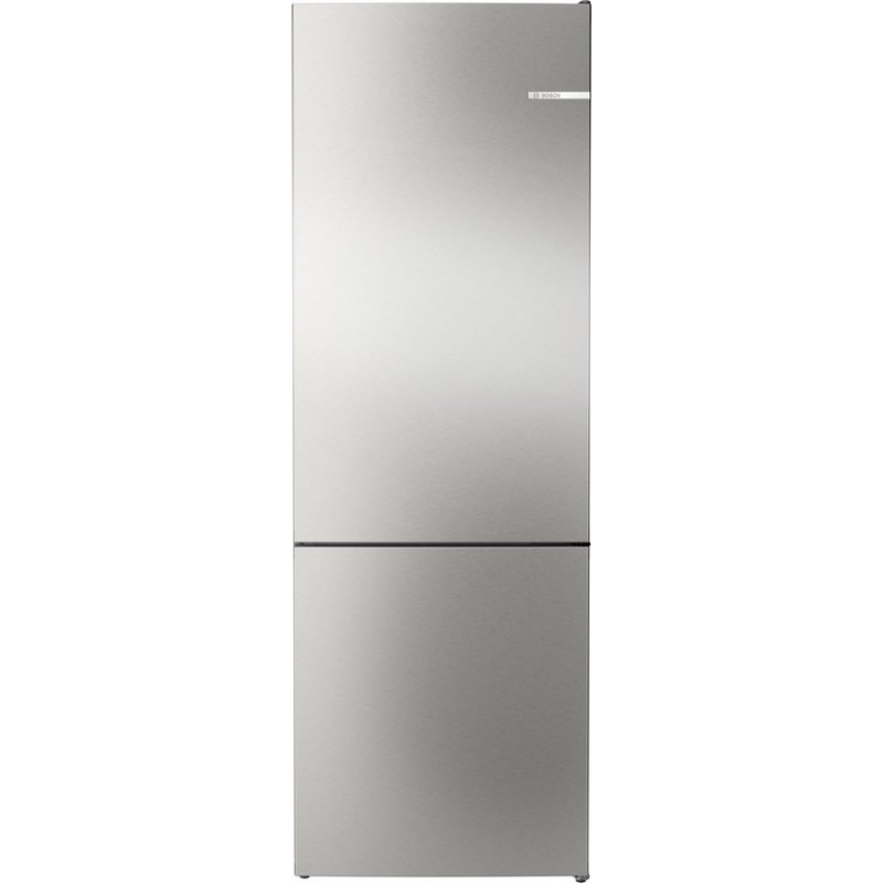 Bosch - KGN492IAF - Serie 4 - Koel-vriescombinatie - 203 x 70 cm - Extra breed - RVS - Total No Frost - Energielabel A - VitaFresh XXL