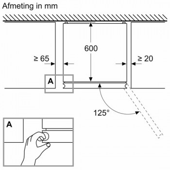 Bosch - KGN492IAF - Serie 4 - Koel-vriescombinatie - 203 x 70 cm - Extra breed - RVS - Total No Frost - Energielabel A - VitaFresh XXL