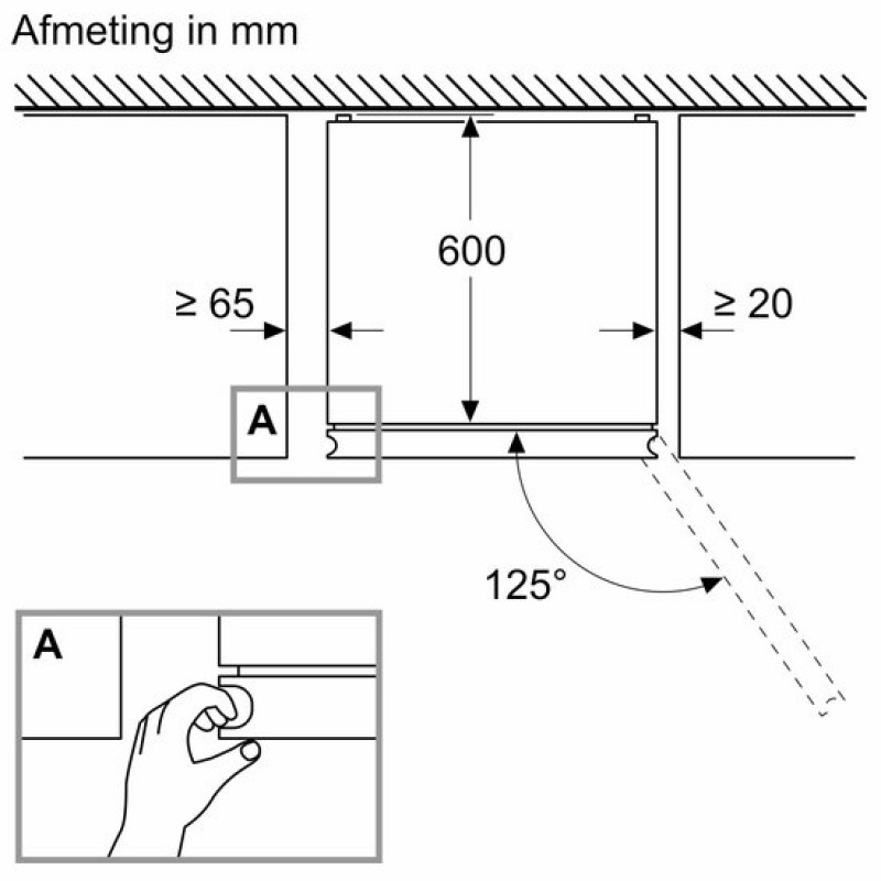 Bosch - KGN492IAF - Serie 4 - Koel-vriescombinatie - 203 x 70 cm - Extra breed - RVS - Total No Frost - Energielabel A - VitaFresh XXL