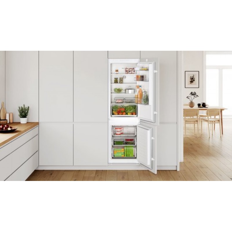 Bosch KIN86NSE0 - Serie 2 - Inbouw koel-vriescombinatie - 260 l - noFrost: nooit meer hoeven ontdooien - Energielabel E