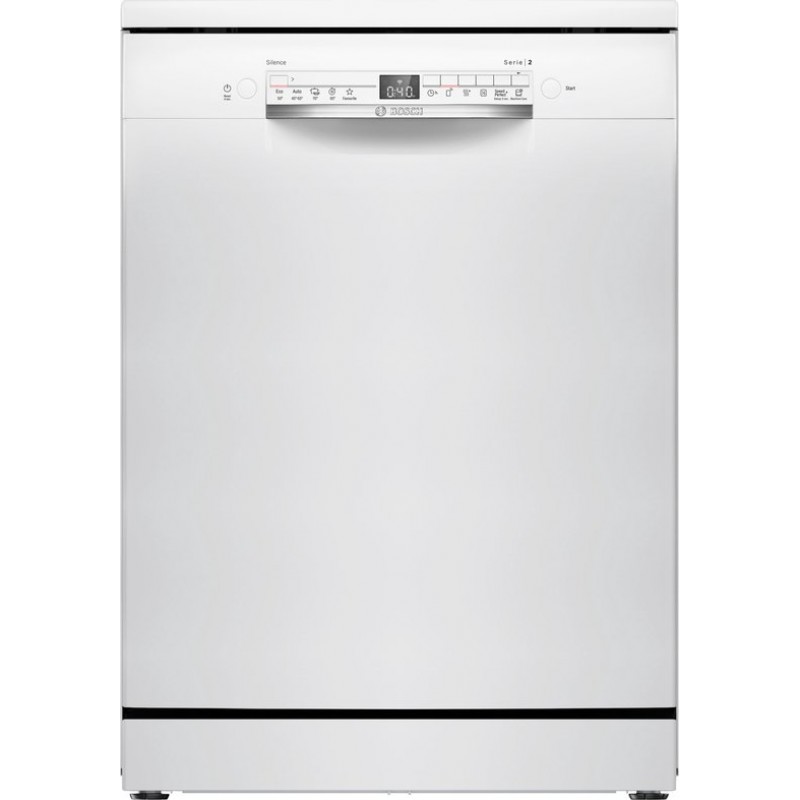 Bosch SMS2HTW02E - Serie 2 Vrijstaande vaatwasser - 60 cm - Wit - Energielabel D - Home Connect