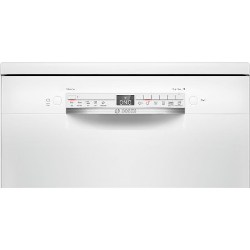 Bosch SMS2HTW02E - Serie 2 Vrijstaande vaatwasser - 60 cm - Wit - Energielabel D - Home Connect