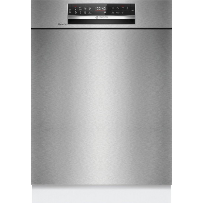 Bosch SMU6ECS12E - Serie 6 - Inbouwvaatwasser - 60 cm - Geborsteld staal - Energielabel A - Home Connect