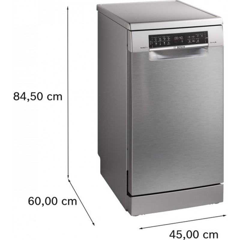 Bosch SPS6YMI14E - Serie 6 - Smalle vrijstaande vaatwasser - 45cm - Energielabel B - Home Connect
