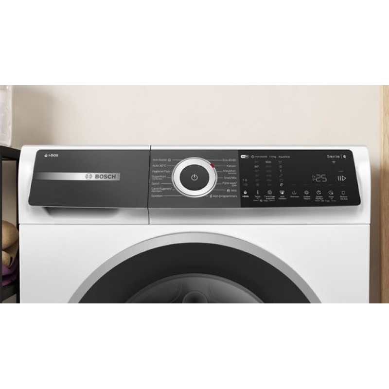 Bosch WGH246A7NL - Serie 6 - Wasmachine met stoom - 9 kg - 1600 rpm - Automatisch doseren - Home Connect