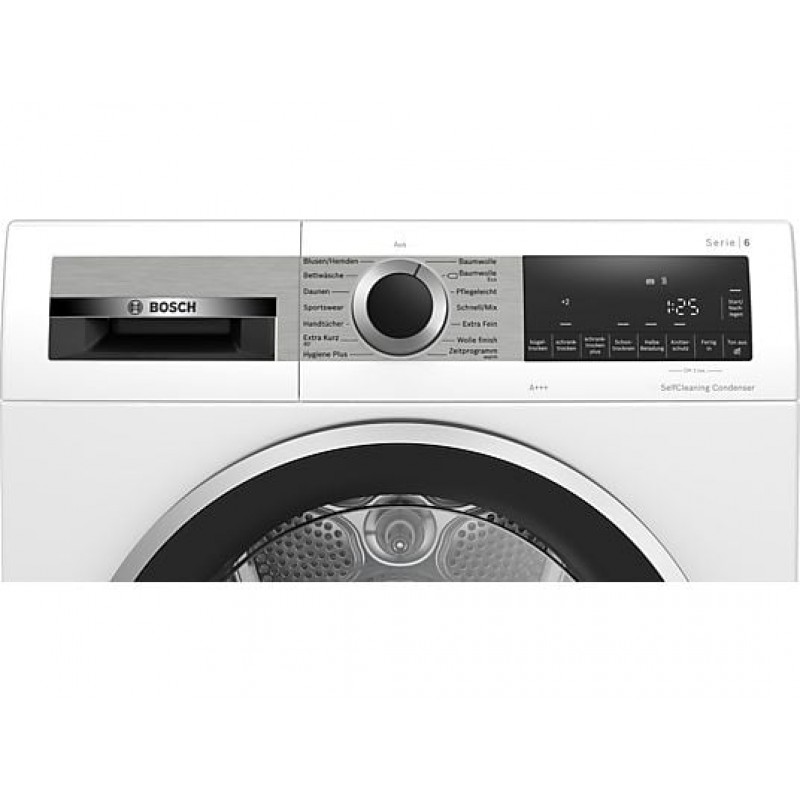 BOSCH WQG235D00 Warmtepompdroger 8,0 kg, Wit