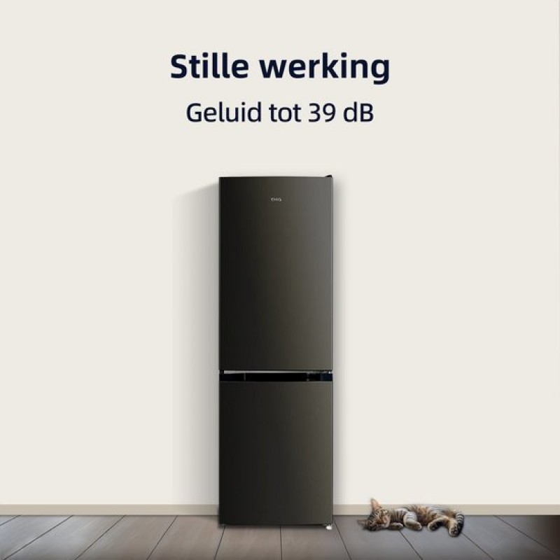 CHiQ CBM157LC - Koel-vriescombinatie - 157 Liter - Low Frost - Efficiënte C - Hoogte 144 cm