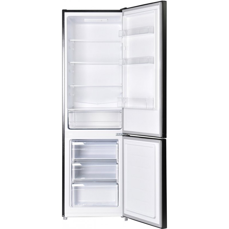 CHiQ CBM260LC - Koel-vriescombinatie - 262 Liter - 38 dB - Donker RVS - Low Frost - 2025 Nieuw