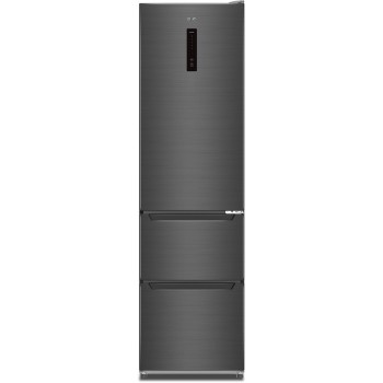 CHiQ CID282NEIBE - Koel-vriescombinatie - 282 Liter - No Frost - Inverter Compressor - LED Display - 37 dB - 3 Deuren 