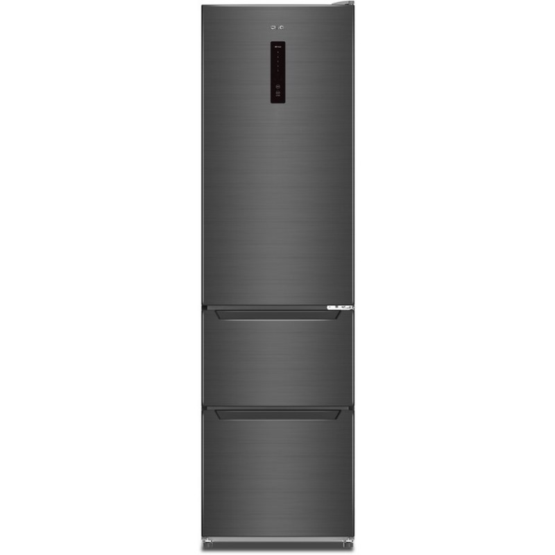 CHiQ CID282NEIBE - Koel-vriescombinatie - 282 Liter - No Frost - Inverter Compressor - LED Display - 37 dB - 3 Deuren 