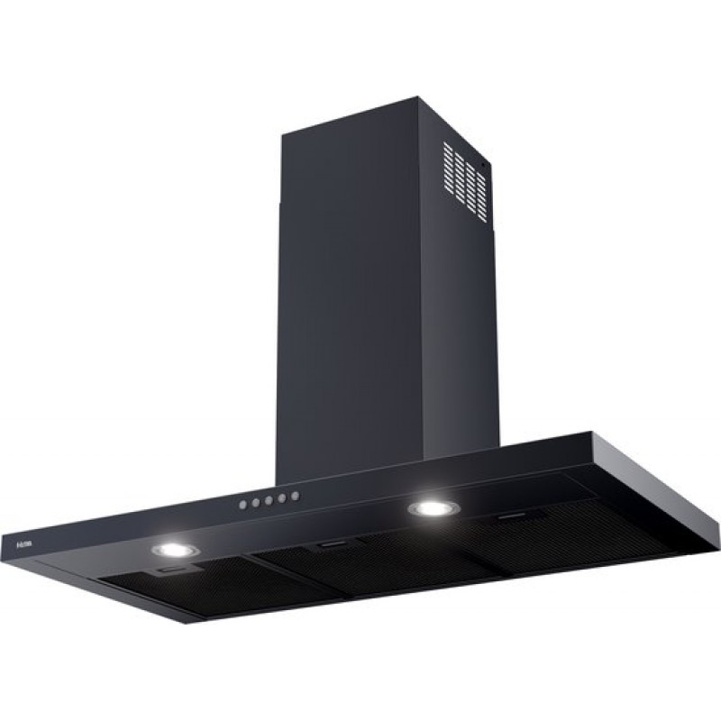 ETNA AB691ZT - Slimline schouwkap - 90 cm - Matzwart